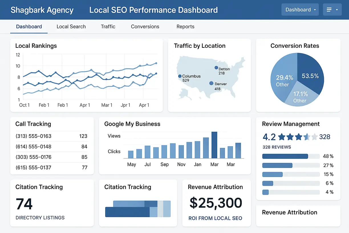 local_seo_metrics_dashboard_shagbark_agency